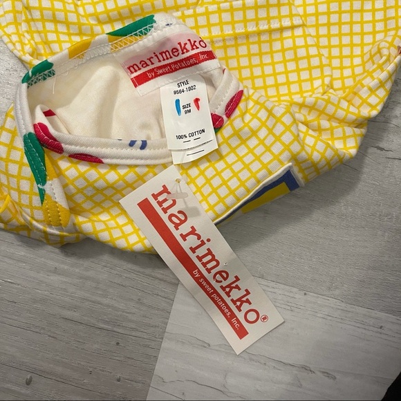 Marimekko NWT Baby Girl Romper Onesie Size 9M - Picture 5 of 6